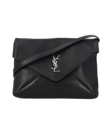 SAINT LAURENT ラムスキン カサンドラ メッセンジャーバッグ 801490 AACIU 1000 151102142 [P]