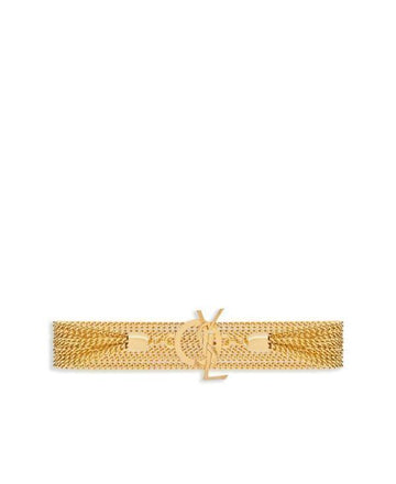 SAINT LAURENT メタル CASSANDRE チェーン ブレスレット 823404 Y1500 8060 151102215 [P]