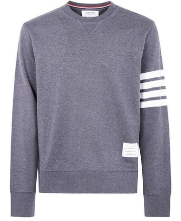 THOM BROWNE Klassischer Loopback 4-Bar Sweatshirt MJT021H 00535 025 151102366 [P]