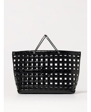 Tory Burch Crocodile Embossed MARKET Tote 168384 001 151102926 [P]