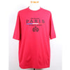 BALENCIAGA パリロゴ 半袖 Tシャツ M レッド 158873770 [P]