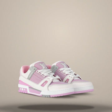 Louis Vuitton Trainer Sneakers Pink 158873788 [P]