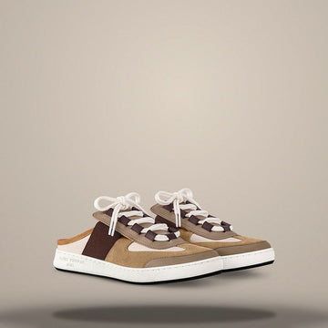 LOUIS VUITTON Open Back Sneaker Beige 1ACP9J 158873790 [P]