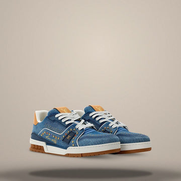 LOUIS VUITTON Trainer Sneaker Blau 1AKCI2 158873796 [P]