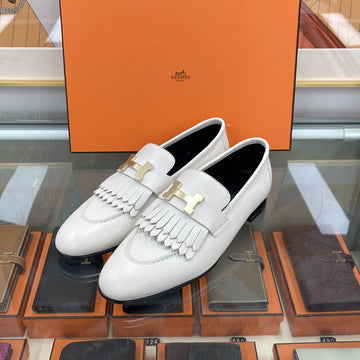 HERMES Loafer Beige mit goldener Schnalle H192203Z 158873804 [P]