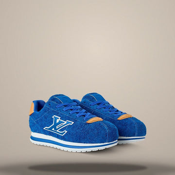 LOUIS VUITTON BUTTERSOFT Sneaker Blau 1AK7T4 158873824 [P]