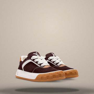 LOUIS VUITTON Schräger Sneaker Braun 1AJVXG 158873831 [P]