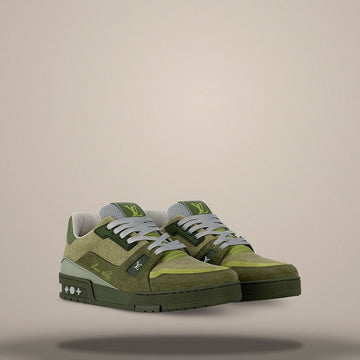 LOUIS VUITTON Trainer Sneakers Grün 1AHTG8 158873832 [P]