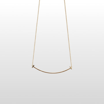 TIFFANY & CO T Pendant Halskette aus 18K Gelbgold 33823310 158873883 [P]