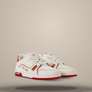 Louis Vuitton Trainer Sneakers Red 158873924 [P]
