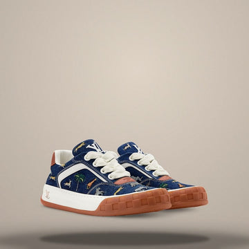 LOUIS VUITTON ティルテッドスニーカー ブルー 158873941 [P]
