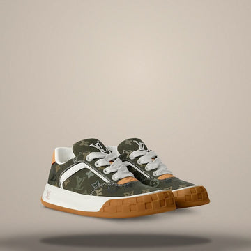 LOUIS VUITTON ティルテッドスニーカー カーキグリーン 158873954 [P]