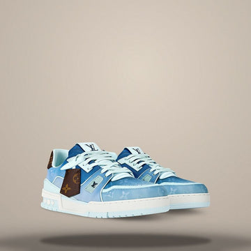 LOUIS VUITTON Trainer Sneaker Blau 158873968 [P]