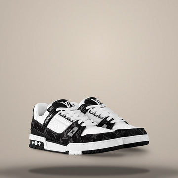 Louis Vuitton Trainer Sneakers Black 1AC2A5 158873981 [P]