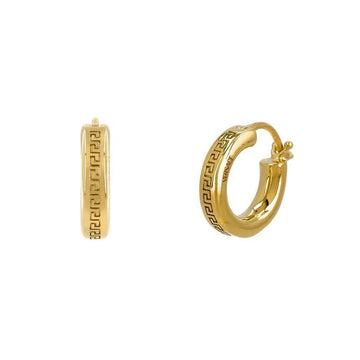 VERSACE Griechenland Hoop Ohrringe 147025904 [P]