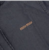 Miu Miu Shirt Logo Chambray Women 158572613 [P]