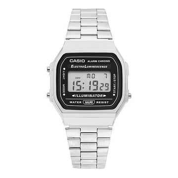 CASIO レトロデジタルメタルウォッチ A168WGG-1ADF 42305690 [P]