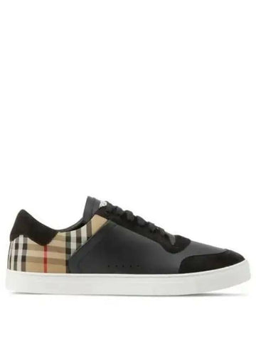 Burberry Leather Suede Check Sneakers 8070818 133027345 [P]