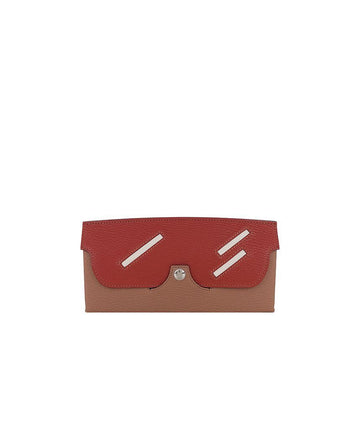 Hermes Winky Glass Case Kebrascho/Cubré/Multicolor U Stamp 5HA0196 128596503 [P]