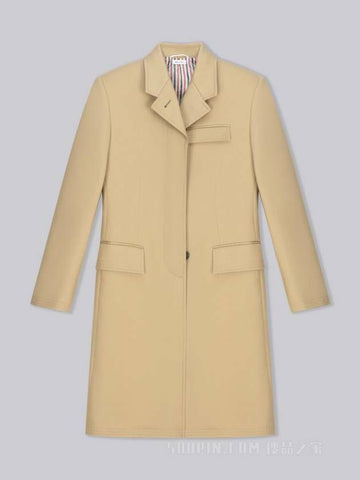 THOM BROWNE HOODED MACCINTOSH COAT FOC300V 00249 250 133044969 [P]