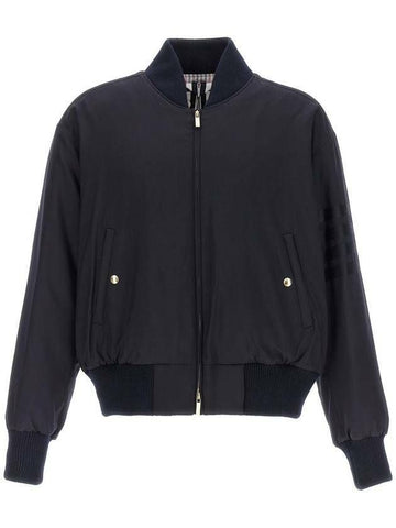 THOM BROWNE 4-Bar Streifen Plain Weave Oversized Blouson 06146 420 133045312 [P]