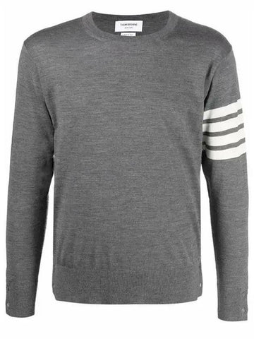 Thom Browne 4-Bar Stripe Sustainable Merino Wool Knit MKA002A Y1014 038 133071823 [P]
