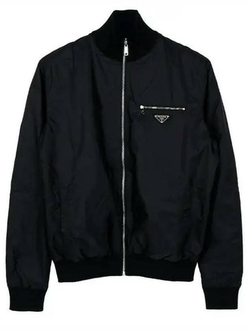 Prada Triangle Logo Reversible Jacket UMC096 1UPF F0002 135427513 [P]