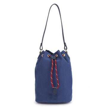 MIU MIU Gabardine Bucket Pouch 135588129 [P]