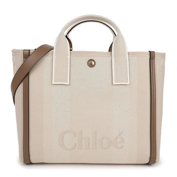 Chloe Canvas Tote Bag 136058273 [P]