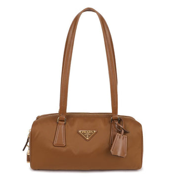 PRADA ミディアム ナイロン & レザー トップ ハンドル バッグ 139992363 [P]