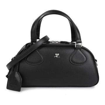 COURREGES Leder Bowling Tote Bag 139992357 [P]
