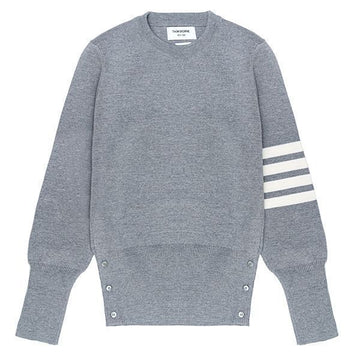 THOM BROWNE ラフリマ 4バー ストライプ ミラノステッチ ウール ニット 00014 055 142600427 [P]