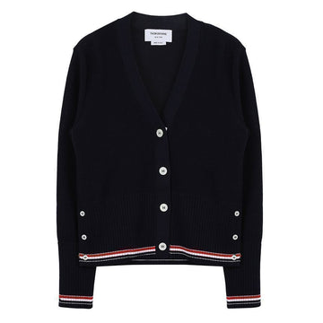 Thom Browne Classic Cotton V-Neck Cardigan 142600475 [P]
