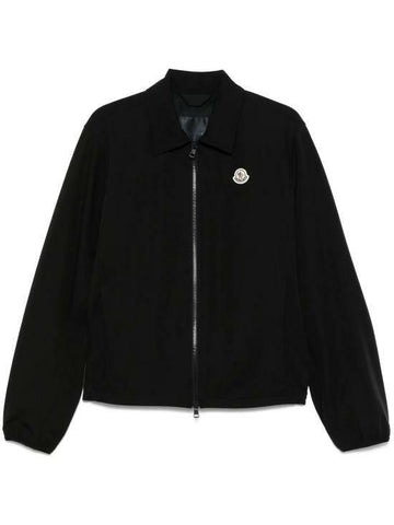 Moncler Logo Nylon Shirt Jacket 143276724 [P]