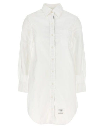 Thom Browne RWB Trimming Oxford Shirt Dress FDS002E 06177 100 151103243 [P]
