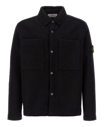 STONE ISLAND 5100058 フェルト RWS ウール バイタム アップ シャツ K2S15 5100058 S0IN1 V0029 151103613 [P]