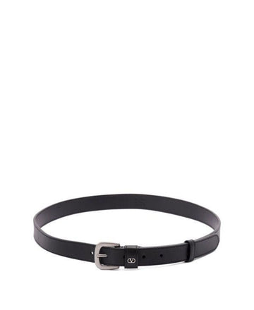 Valentino V Logo Signature Calfskin Belt 151103650 [P]