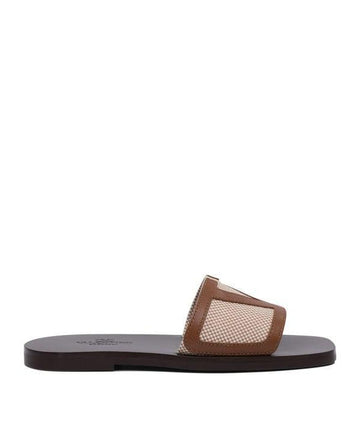 Valentino Superstar Canvas and Napa Leather Slide 6Y2S0J72 JHB ZS5 151103920 [P]