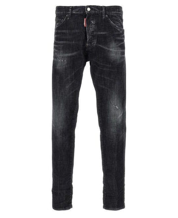 Dsquared2 Gray Washed Distressed Cool Guy Pants 25FW 151111367 [P]