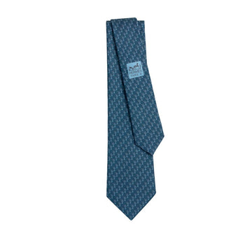 Hermes Saddle Demonstration Tie H006403T 04 158875337 [P]