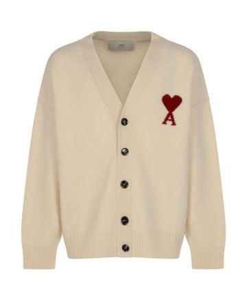 AMI Wool Cardigan 25FW UKC367 018 154 152200790 [P]
