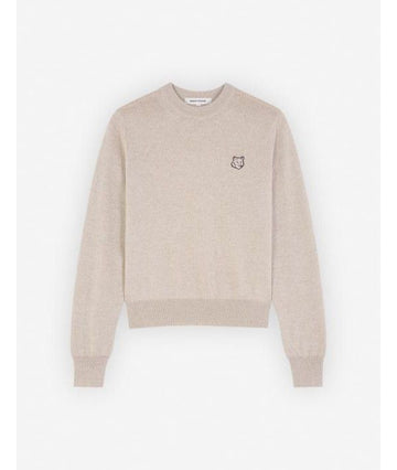 MAISON KITSUNE Regular Jumper mit Patch MW00801KT1036 H218 152200919 [P]
