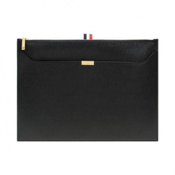 THOM BROWNE タブ ダブルポケット クラッチ ミディアム UAC005A 00198 001 152201156 [P]