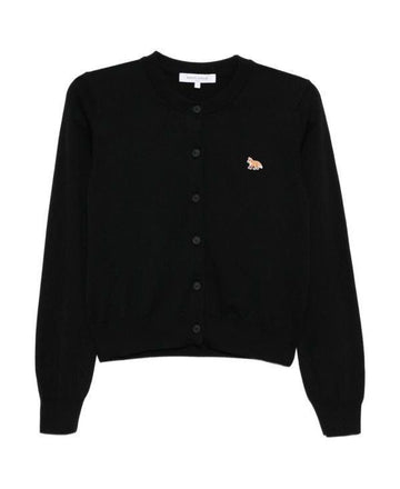 MAISON KITSUNE ベビー フォックス LAMBSWOOL オーバーサイズ カーディガン PW00501KT1006 P199 152201196 [P]