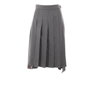 THOM BROWNE ツイルビロウニー プリーツスカート 152201279 [P]