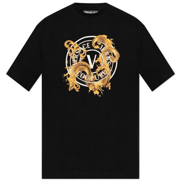 VERSACE 26SS BEDRUCKTES BAUMWOLLSHIRT 158849892 [P]