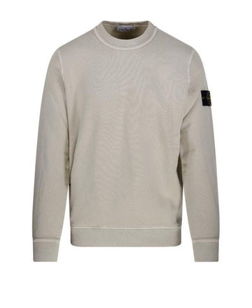 STONE ISLAND オールドエフェクトコットンDiagonalフリーススウェット811561241V0197 152201631 [P]