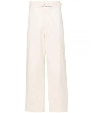 LEMAIRE Nahtlose Gürtelhose PALE ECRU 152201632 [P]