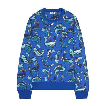 KENZO Fischmuster Sweatshirt 158875619 [P]