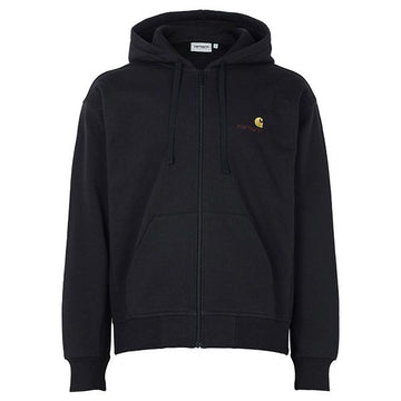 Carhartt 26FW Black American Script Hooded Zip Jacket I033063 89XX 158876077 [P]